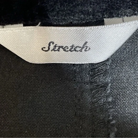 TALBOTS Stretch Velveteen straight pants in Classic Black Size 4–FALL STAPLE!!! - Picture 8 of 11